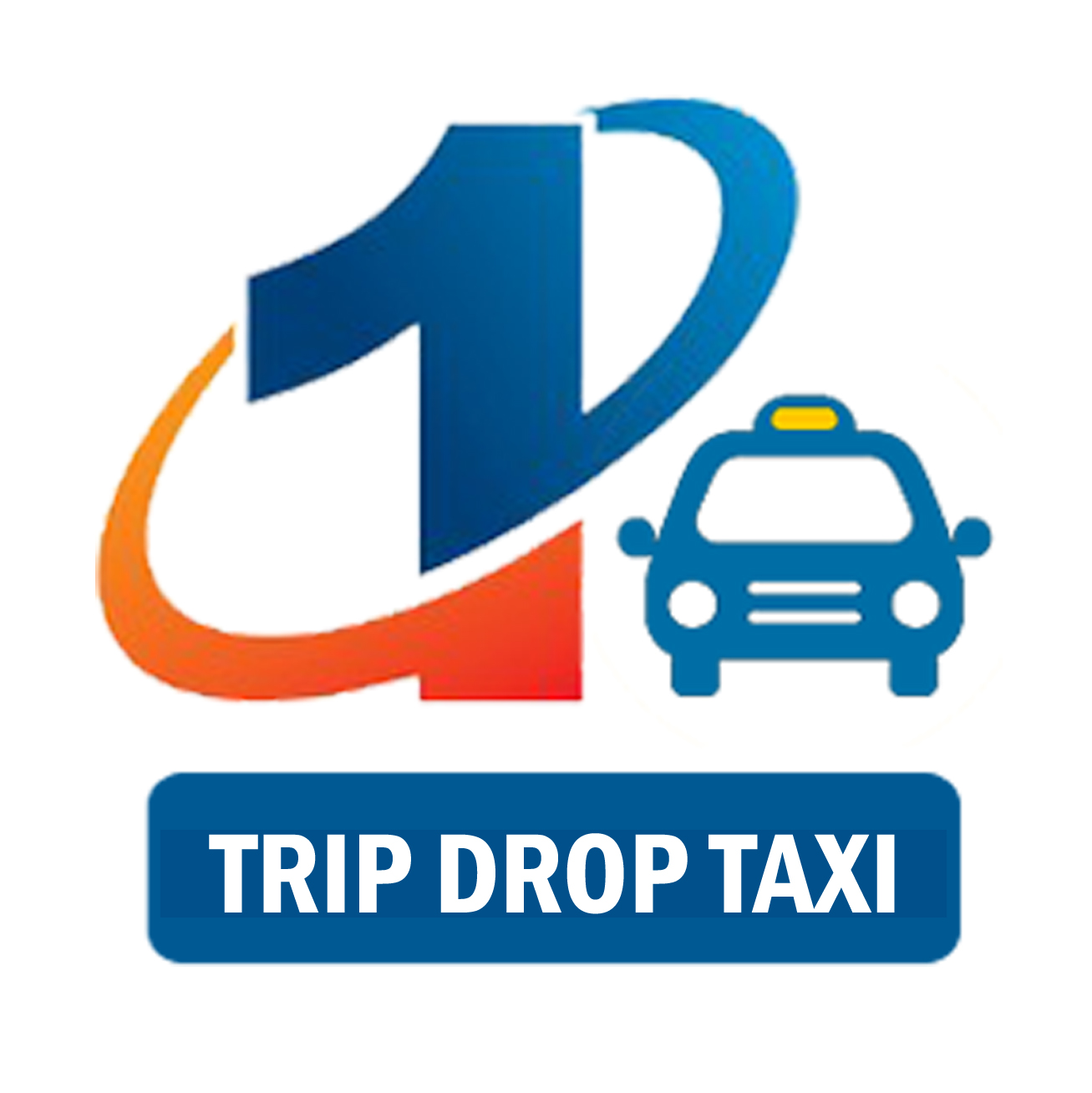 One Trip Drop Taxi Logo